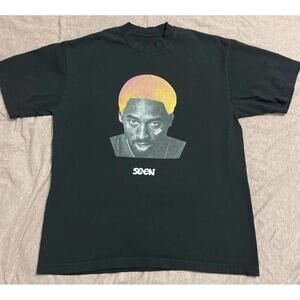 Rare Brand Seen Kobe Bryant Tribute Tee Black Sz L Large